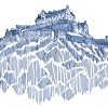 A limited giclee print of this new Edinburgh Castle illustration