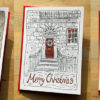 Make Christmas cards from your West End sketches