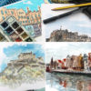 Online workshop 2: Layering watercolours in Leith