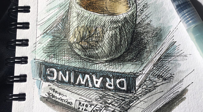 Coffee break sketch